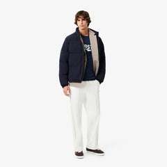 LACOSTE TH6541166 CAMISETA ESTAMPADA NAVY BLUE