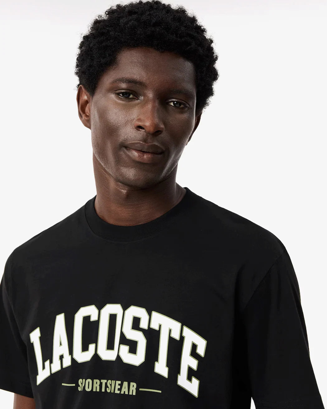 LACOSTE TH656523031 CAMISETA DE ALGODON BLACK