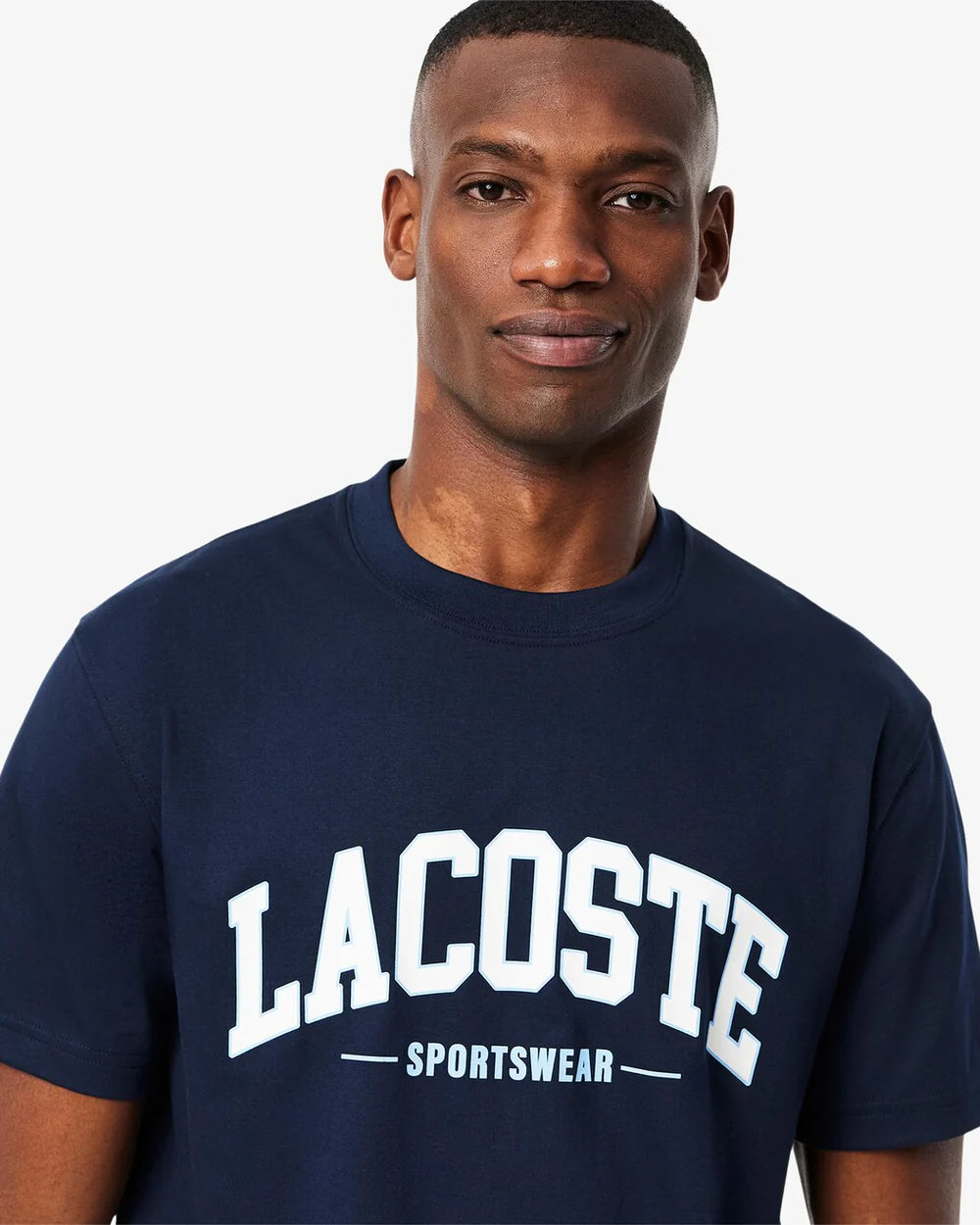 LACOSTE TH656523166 CAMISETA DE ALGODON BLUE