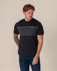 CAMISETA LACOSTE HOMBRE NEGRO TH08964CI