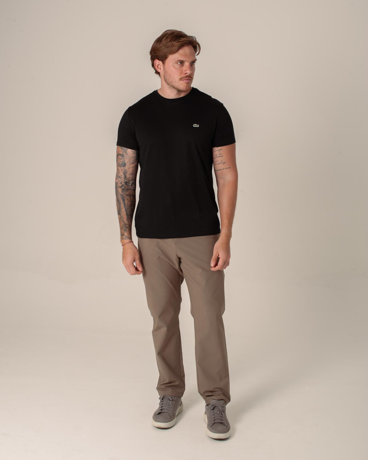 CAMISETA LACOSTE HOMBRE NEGRO TH6709031