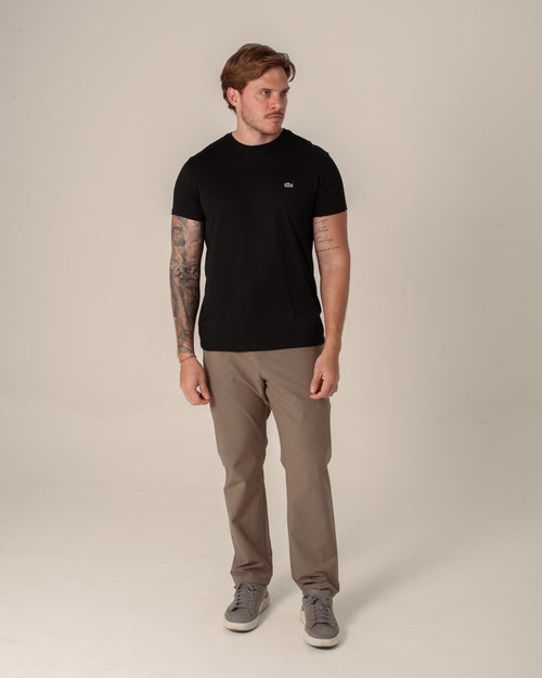 CAMISETA LACOSTE HOMBRE NEGRO TH6709031