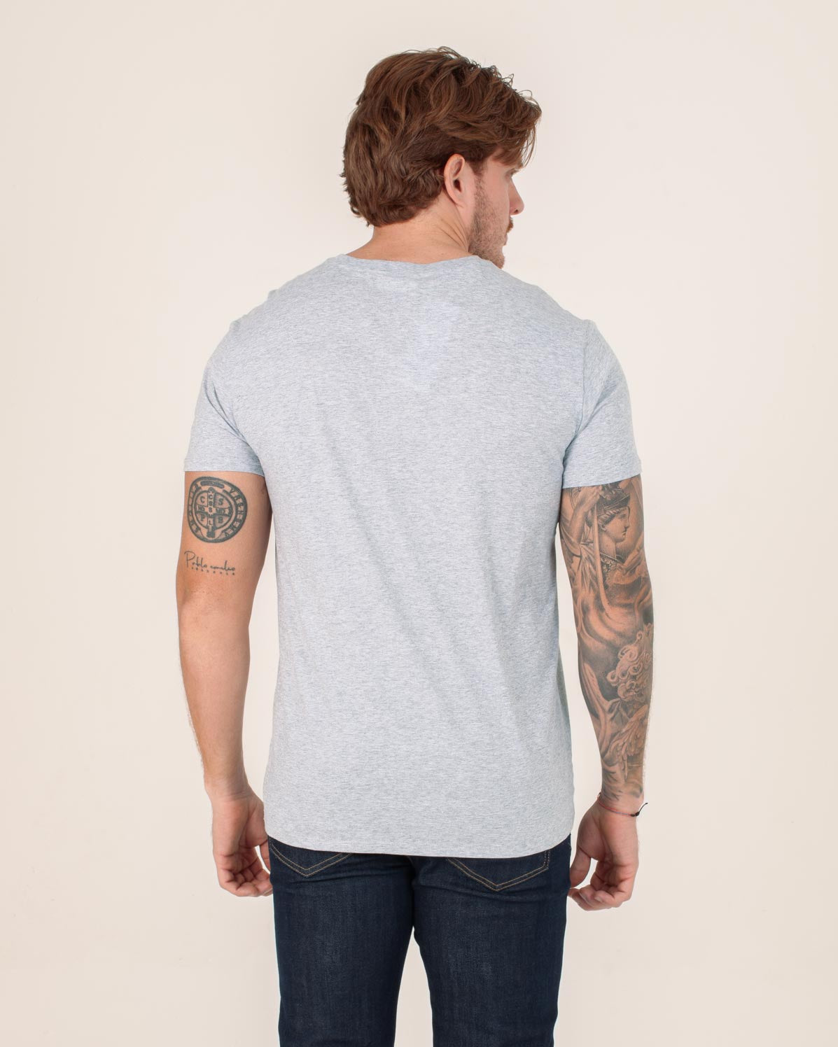 CAMISETA LACOSTE HOMBRE GRIS TH6709CCA