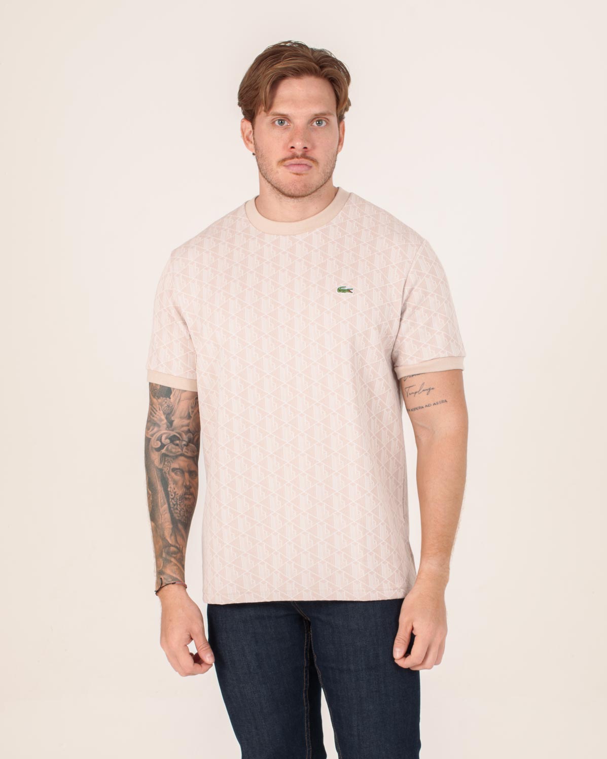 CAMISETA LACOSTE HOMBRE NARANJA TH11978GI