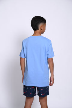 NAUTICA CAMISETAS DE NIÑO AZUL