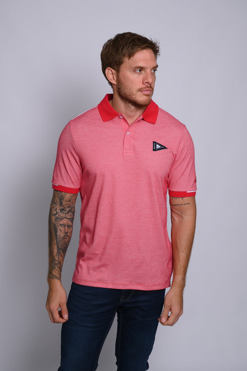 NAUTICA PLAYERA DE HOMBRE ROJO