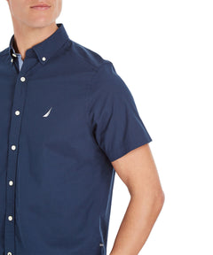 NAUTICA CAMISA M/C DE HOMBRE AZUL W74V02-4NV