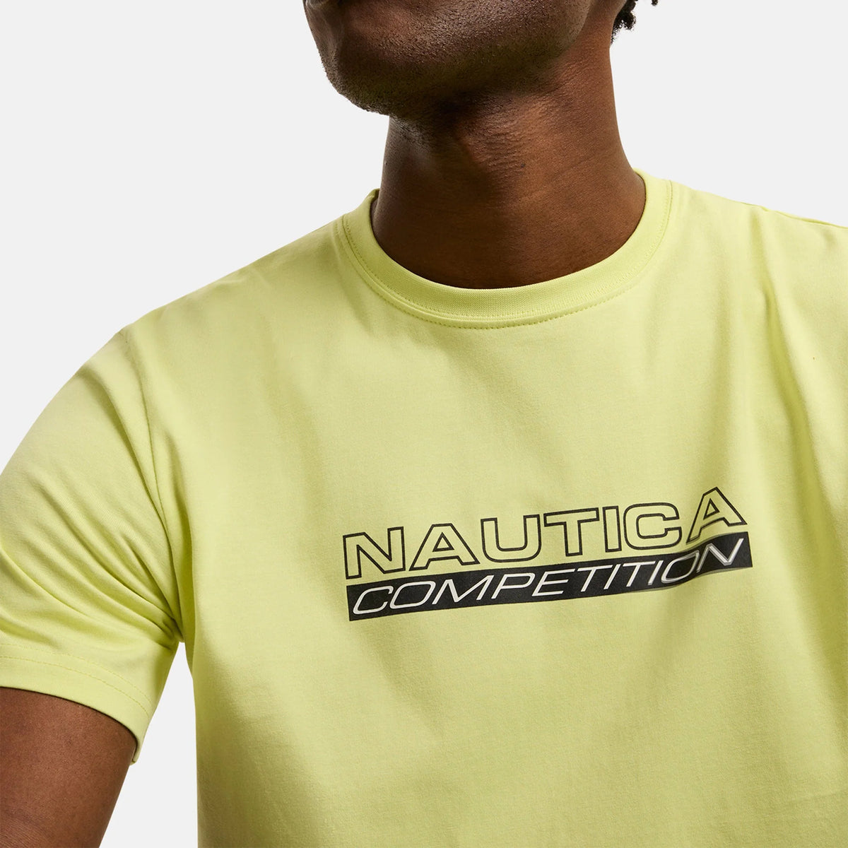 NAUTICA T-SHIRT M/C DE HOMBRE AMARILLO N7S03388-603