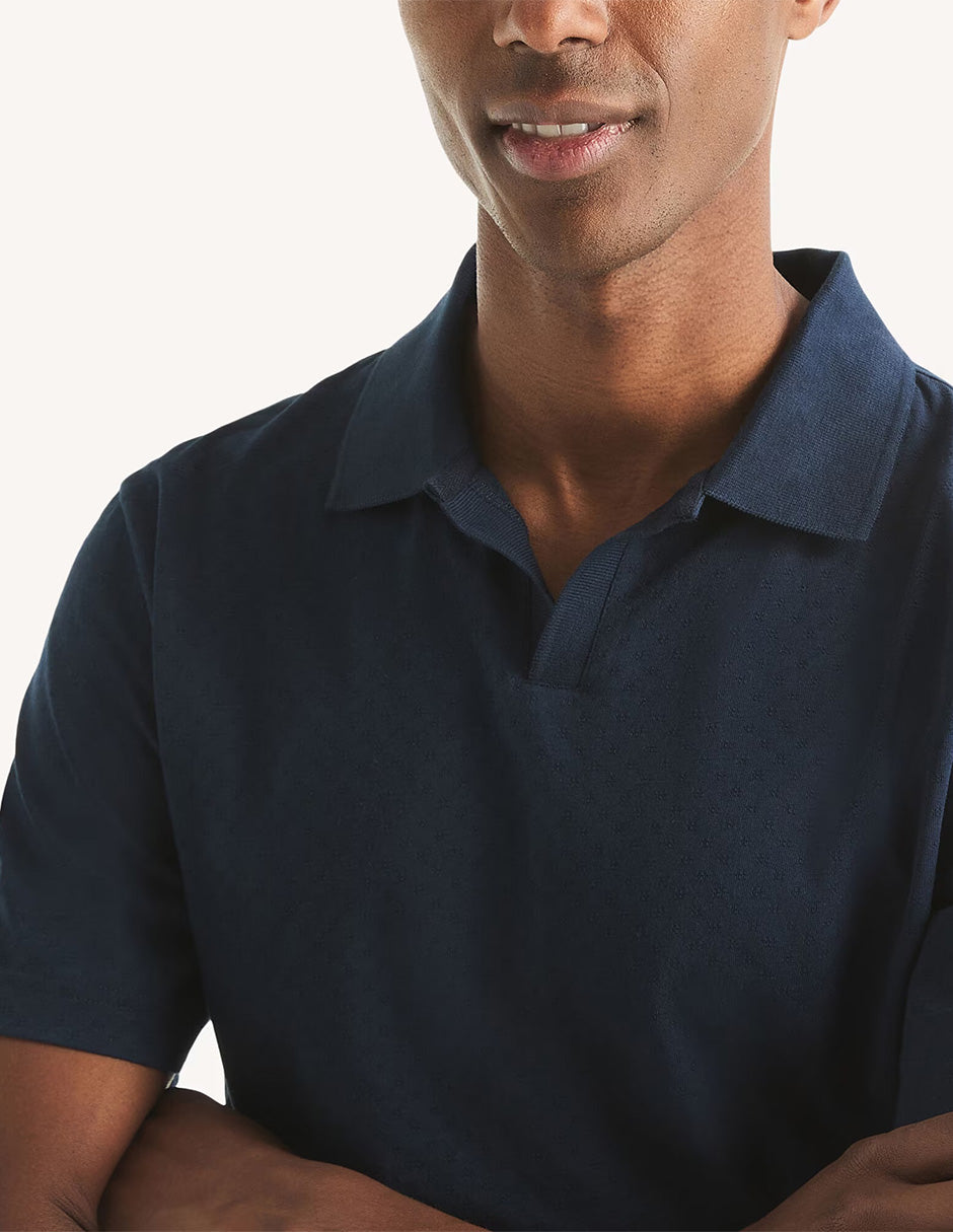 NAUTICA PLAYERA DE HOMBRE M/C AZUL KR6511-4VN