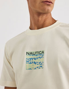 NAUTICA T-SHIRT M/C DE HOMBRE BLANCO N1U04137-904