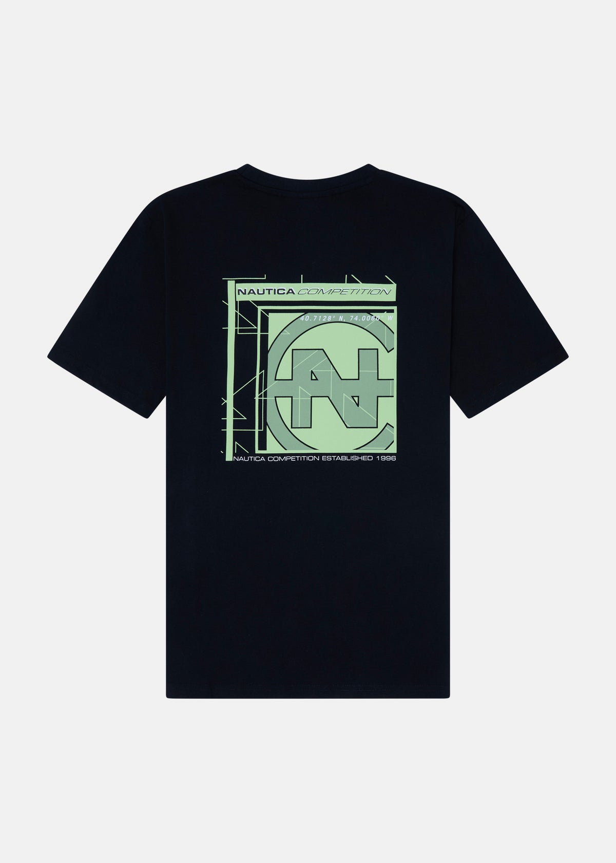 NAUTICA T-SHIRT M/C DE HOMBRE NEGRO N7U04142-11