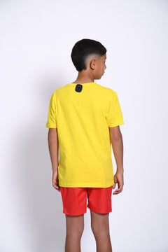 NAUTICA T-SHIRT DE NIÑO AMARILLO N3JM1051-606