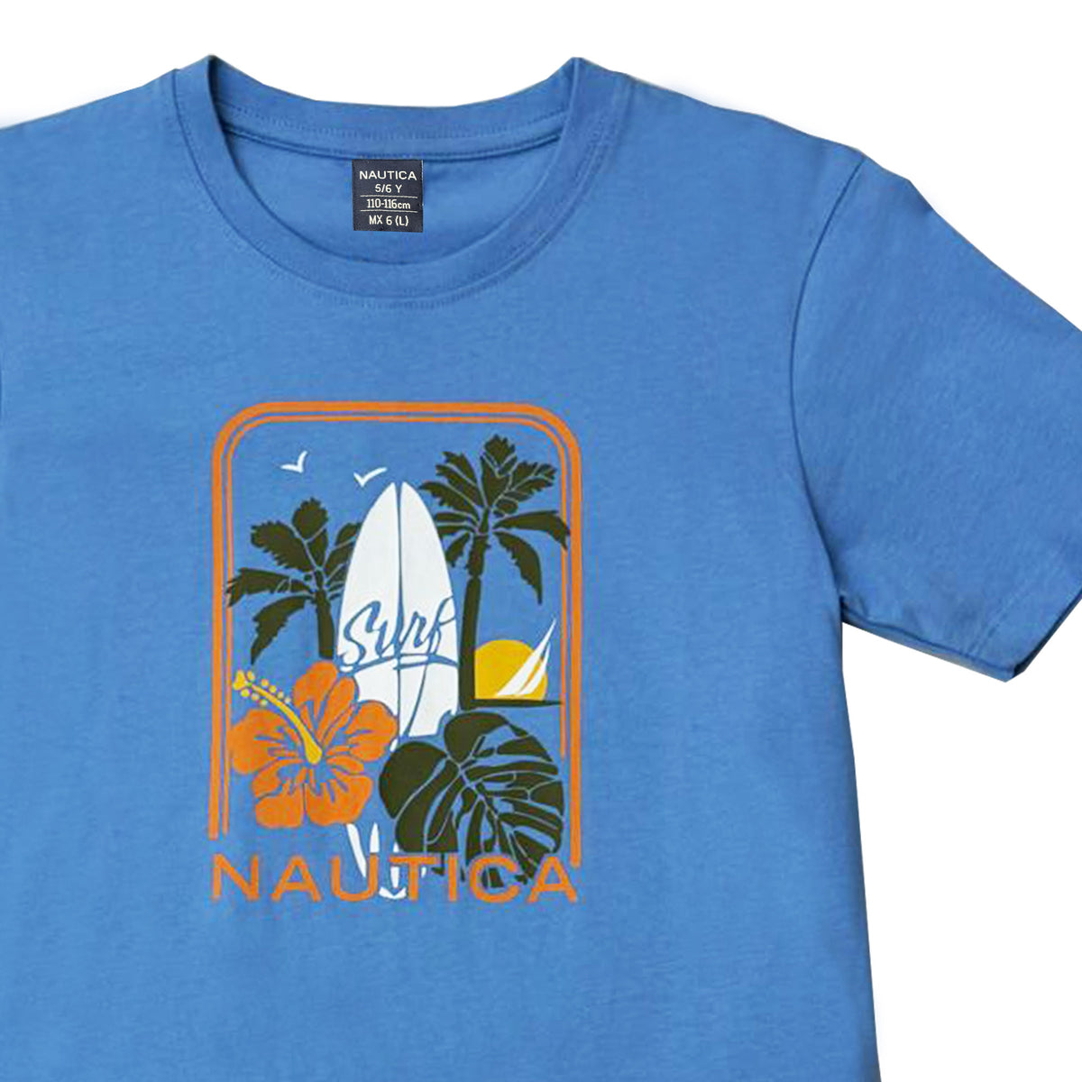 NAUTICA T-SHIRT DE NIÑO AZUL N3JU4287-426