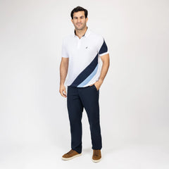 CAMISETA NAUTICA PARA CABALLERO COLOR BLANCO