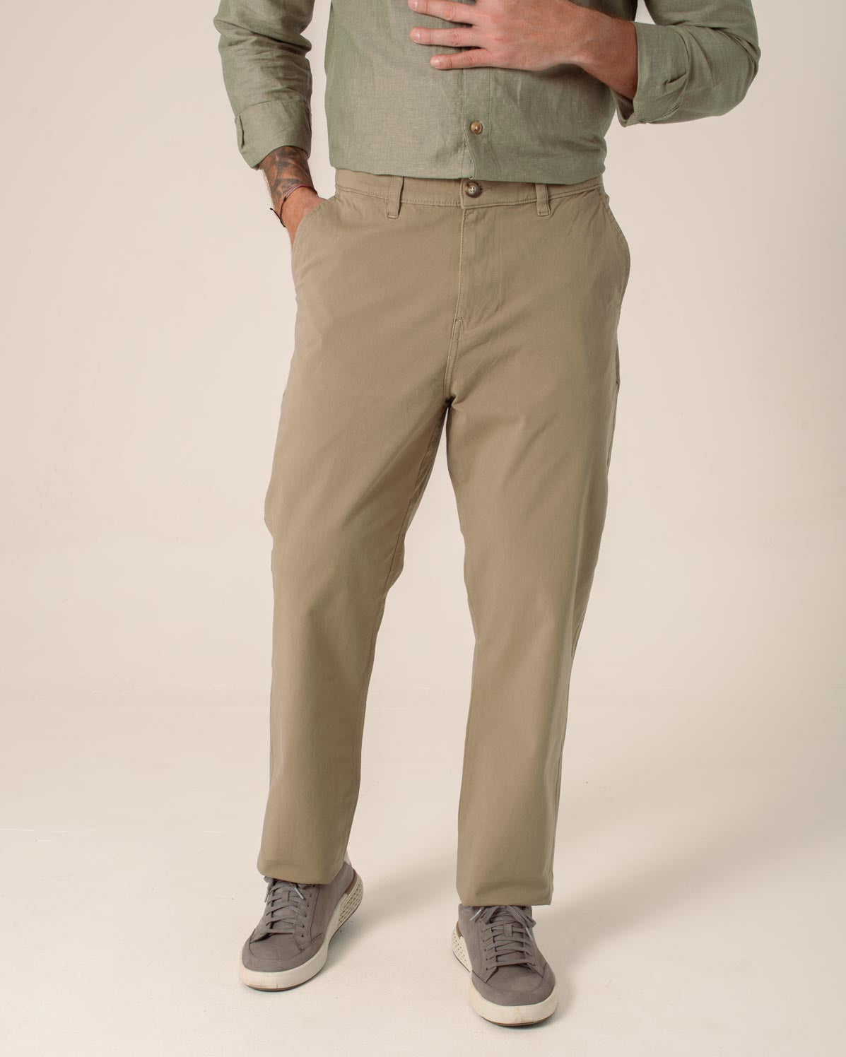 NAUTICA PANTALON DE HOMBRE MARRON P99503L32-2TW
