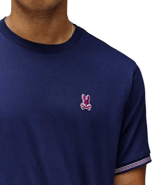 psycho bunny camiseta hombre fantasia morado