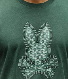 psycho bunny camiseta hombre fantasia verde