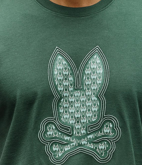 psycho bunny camiseta hombre fantasia verde