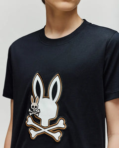 psycho bunny camiseta niño fantasia negro