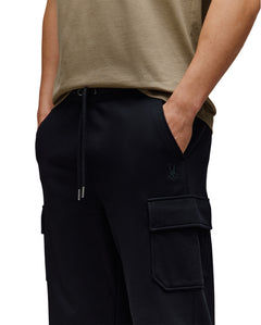 psycho bunny pantalon hombre deportivo negro
