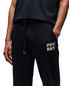 psycho bunny pantalon hombre deportivo negro