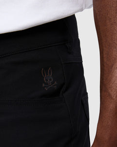 psycho bunny pantalon hombre fantasia negro