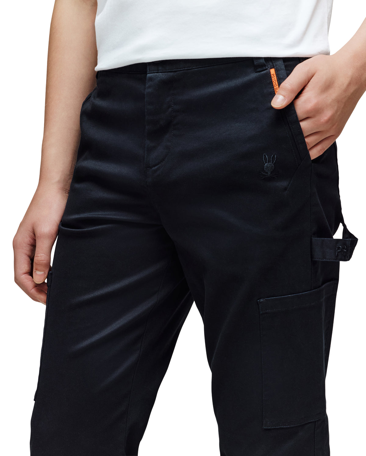 PSYCHO BUNNY PANTALON NIÑO FANTASIA NEGRO