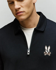 psycho bunny Buzo hombre fantasia negro