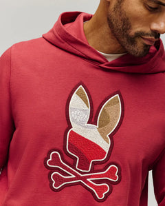 psycho bunny sudadera hombre fantasia rojo