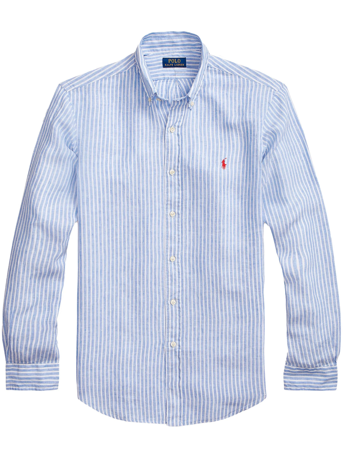 CAMISA M/L RALPH LAUREN HOMBRE 5137A BLUE/WHITE 710873446001