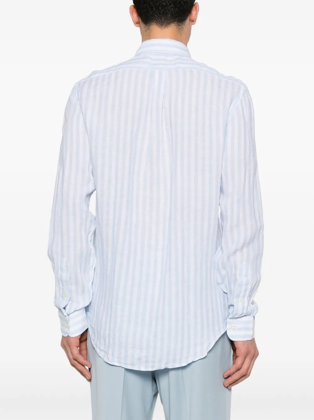 CAMISA M/L RALPH LAUREN HOMBRE 5138D OFFICE BLUE/WHITE 710969636003