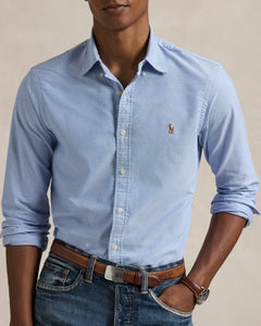 CAMISA M/L RALPH LAUREN HOMBRE BSR BLUE 710549084007