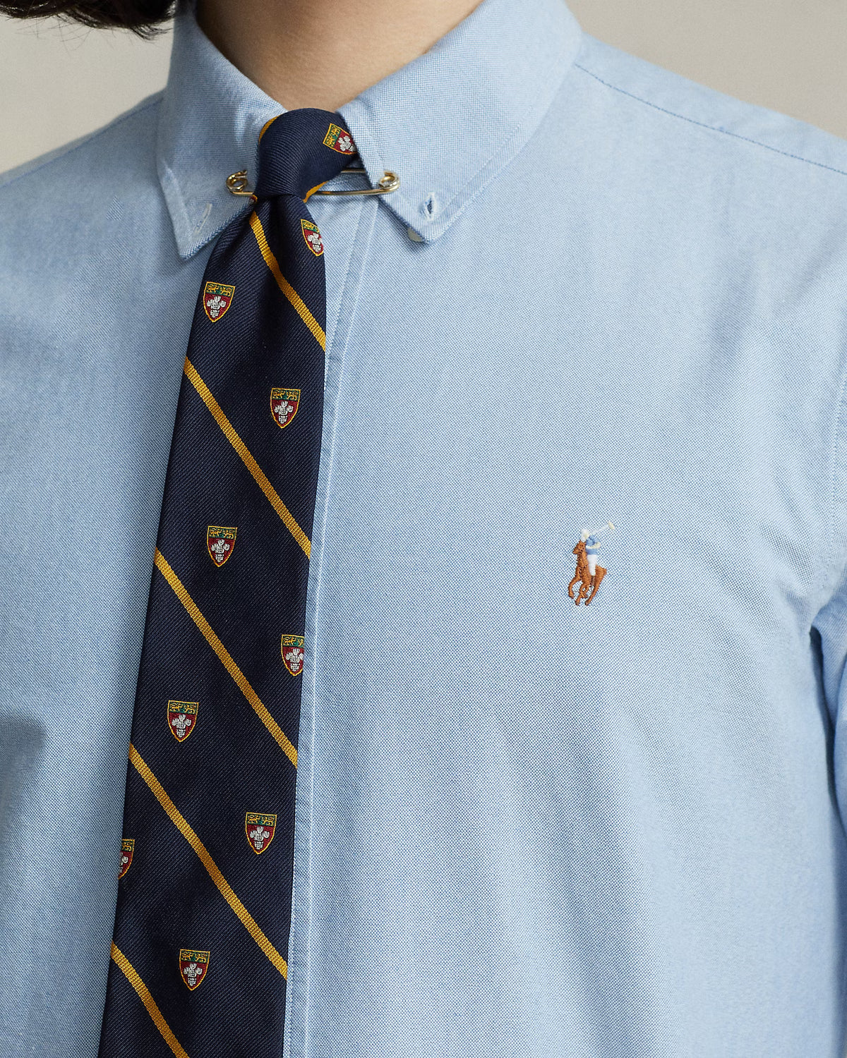 CAMISA M/L RALPH LAUREN HOMBRE BLUE 710792041002