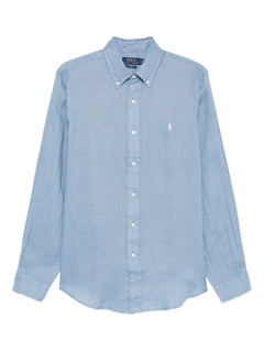 CAMISA M/L RALPH LAUREN HOMBRE CHANNEL BLUE 710966294029