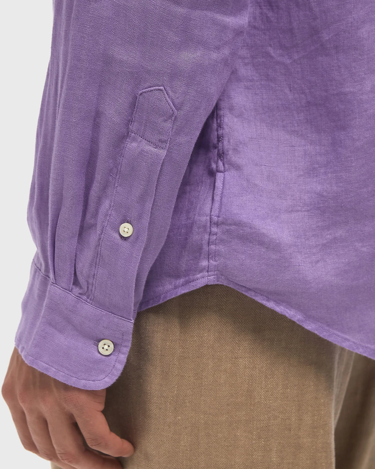 CAMISA M/L RALPH LAUREN HOMBRE AIX LAVENDER 710966294028