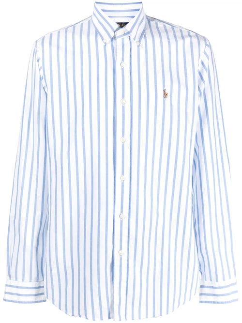 CAMISA M/L RALPH LAUREN HOMBRE 5149A BLUE/WHITE 710906622001