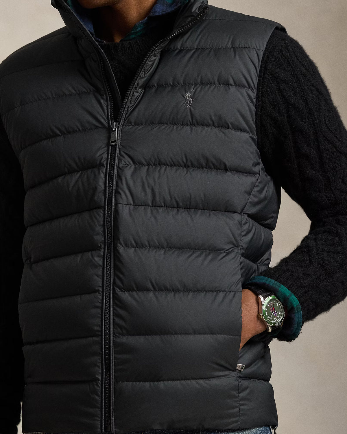 CHAQUETA RALPH LAUREN HOMBRE POLO BLACK 710967775002