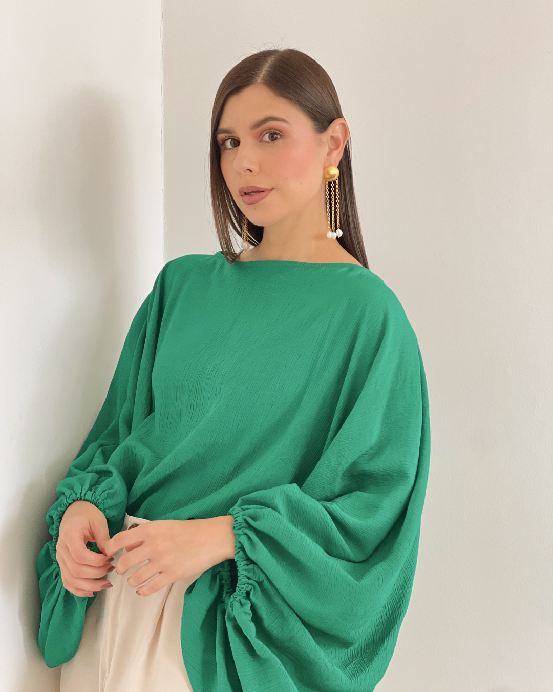 BLUSA PRIMIA P.077 VERDE
