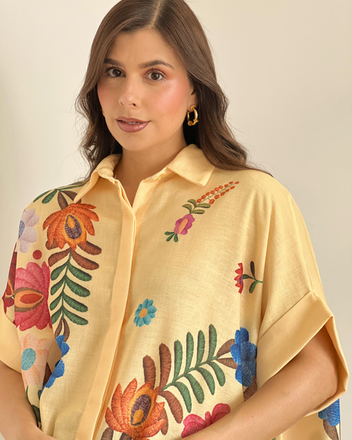 CAMISA PRIMIA P.086 AMARILLO