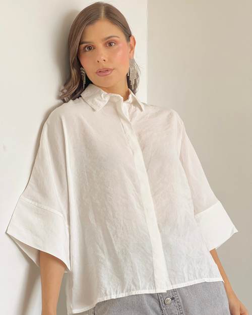 CAMISA PRIMIA T.159 BLANCO