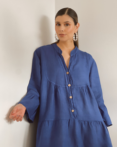 VESTIDO PRIMIA 4971 AZUL AZUL