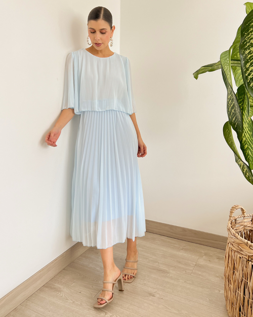 VESTIDO PRIMIA P.035 AZUL