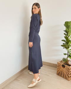 VESTIDO PRIMIA Vestido SANDRO AZUL