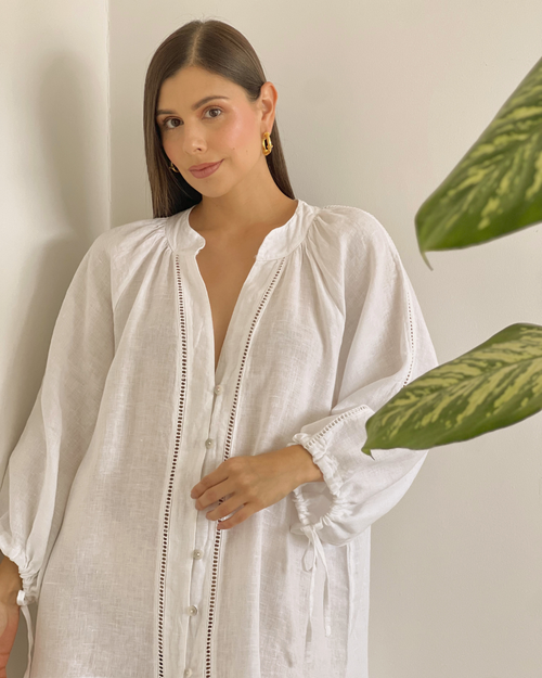 VESTIDO PRIMIA 14623 BLANCO