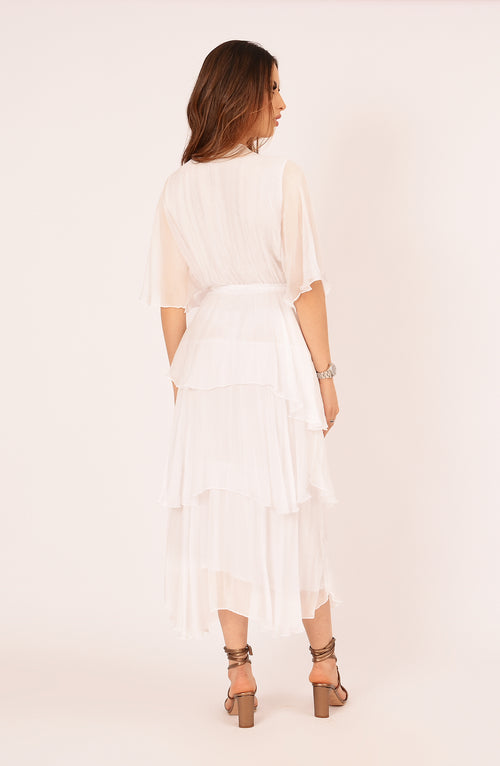 VESTIDO PRIMIA ROMINA BLANCO