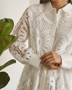 VESTIDO PRIMIA YAMILA BLANCO BLANCO
