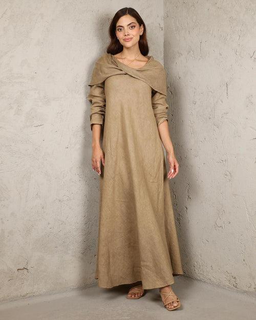 VESTIDO PRIMIA v.423 CAFE