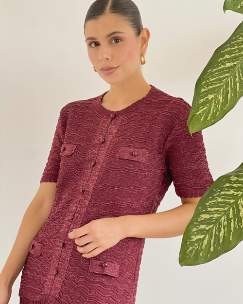 VESTIDO PRIMIA T.212 VINO