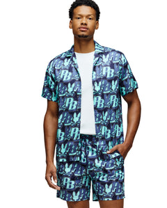 PSYCHO BUNNY CAMISAS HOMBRE AZUL