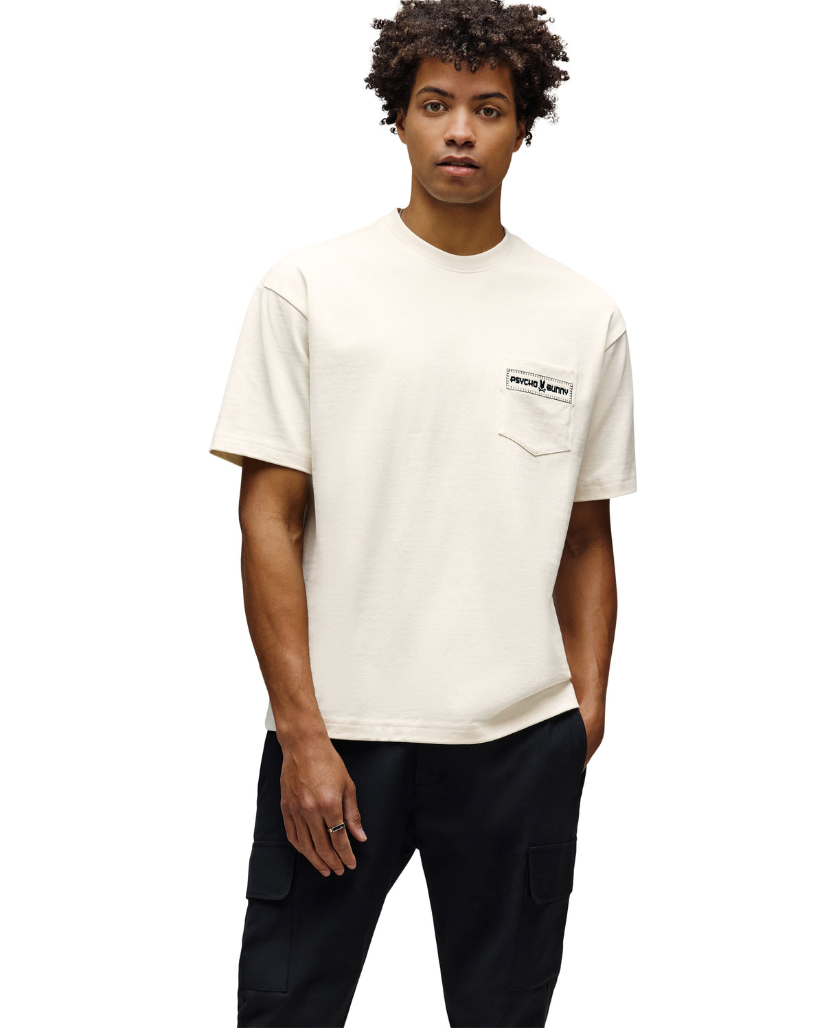 PSYCHO BUNNY CAMISETAS HOMBRE BLANCO